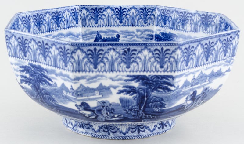 Bowl octagonal c1930s